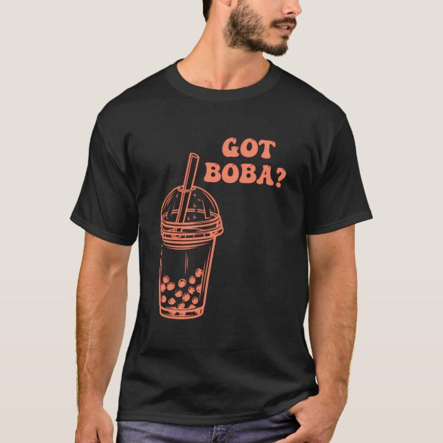 Funny Bubble Tea And Boba Tea T-Shirt (Front)
