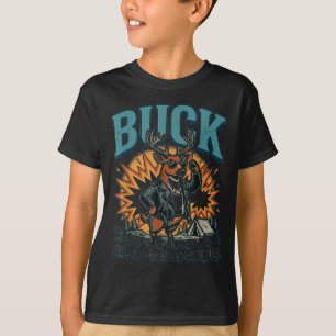 Funny buck – let's go camping T-Shirt