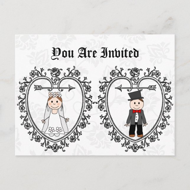 FUNNY BUDGET WEDDING INVITATION (Front)