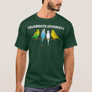 Funny Budgie Parrot Gift Men Women Cool Premium T-Shirt