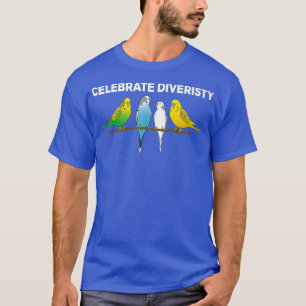 Funny Budgie Parrot Gift Men Women Cool T-Shirt