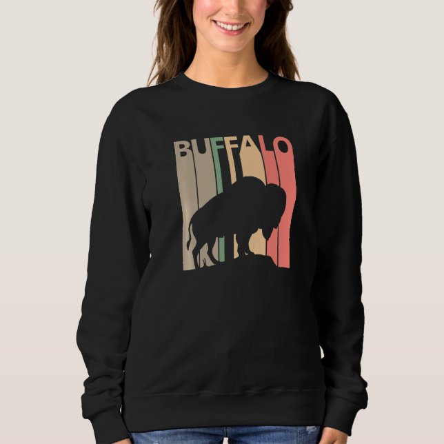 Funny Buffalo Costume   Sweatshirt (Front)