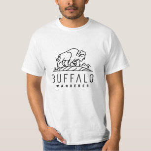 Funny Buffalo Designs for Wildlife Lovers T-Shirt