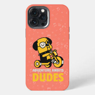 FUNNY BULLDOG ADVENTURE AWAITS DUDES iPhone 13 PRO MAX CASE