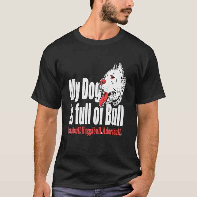 Funny Bulldog Bull Dog T-Shirt (Front)