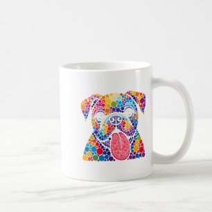 Funny Bulldog Dog Lovers Polka Dot Happy Dot Day G Coffee Mug