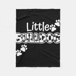 Funny Bulldogs School Spirit Team Game Day Ck To S Fleece Blanket