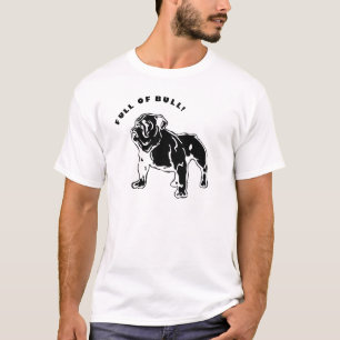 Funny Bullish Stock Bulldog Gag Gift T-Shirt