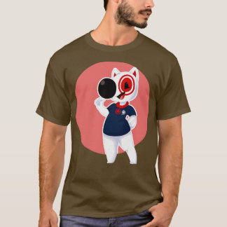Funny Bullseye Dog Team Member TShirt 9