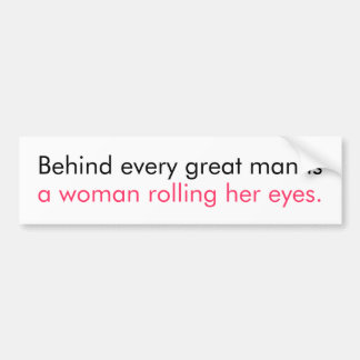 Funny Bumper Bumper Sticker