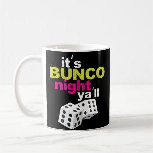 Funny Bunco Night Coffee Mug Dice Champion Gift