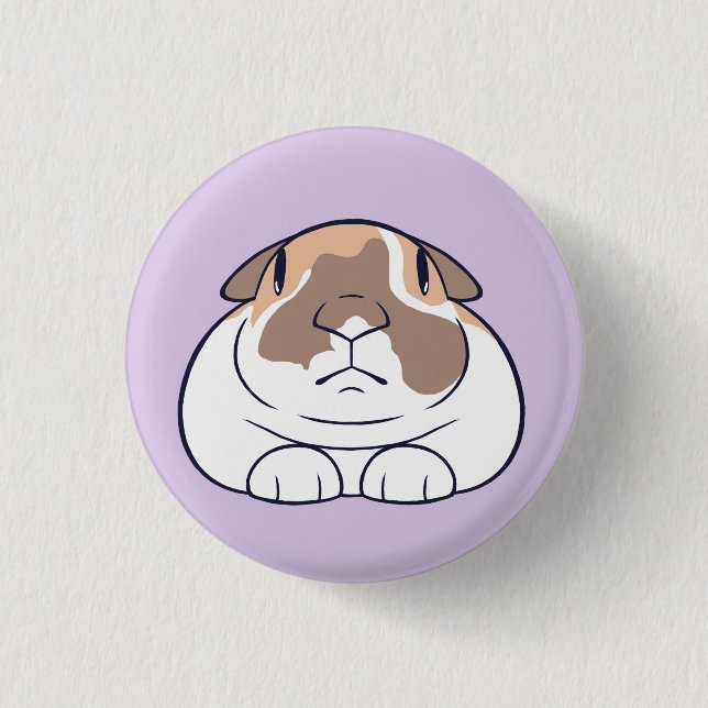Funny Bunny Badge (Front)