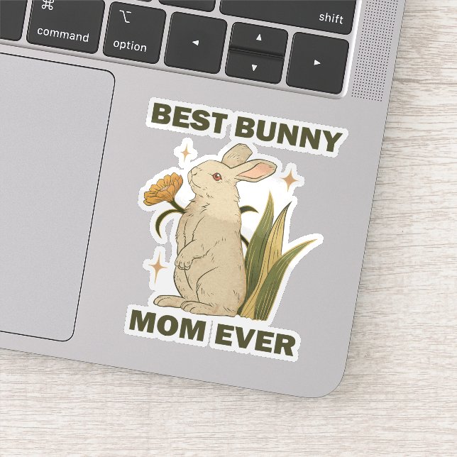 Funny Bunny, Best Bunny Mum Ever, Bunny Lover (Detail)