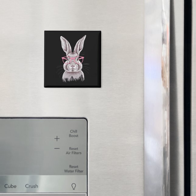 Funny Bunny Cute Family Gifts Easter  Magnet (In Situ (Fridge))