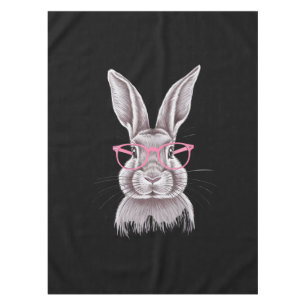 Funny Bunny Cute Family Gifts Easter Tablecloth
