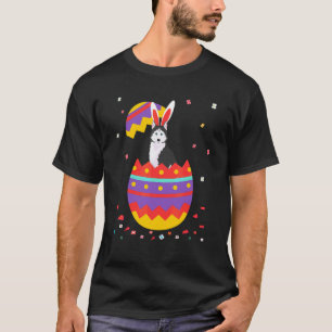 Funny Bunny Ears Eggs Costume Cute Easter Day Sibe T-Shirt