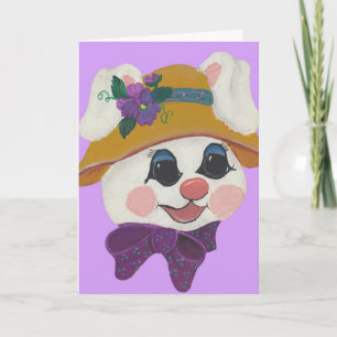 Funny Bunny Greeting Card