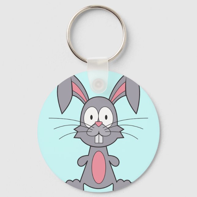Funny Bunny Key Ring (Front)