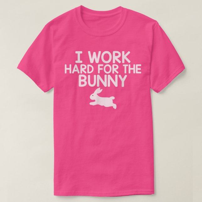 Funny Bunny Rabbit Saying Cute Rabbit Graphic For  T-Shirt (Design Front)