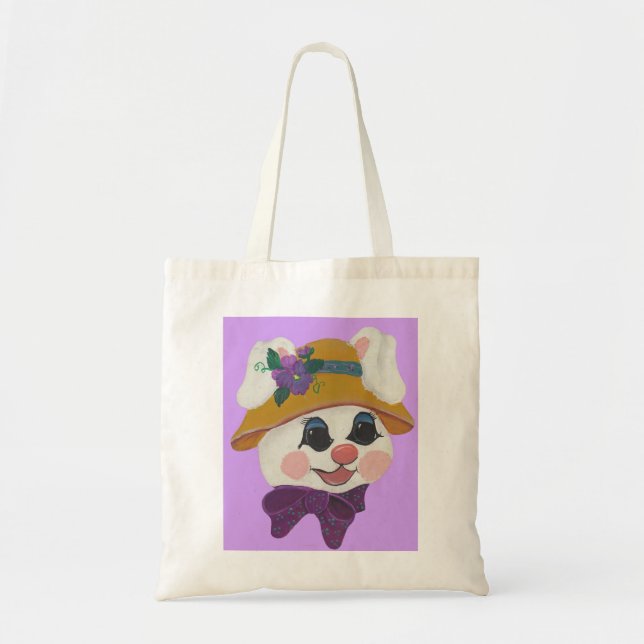 Funny Bunny Tote Bag (Front)