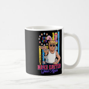 Funny Bunny Trump 47th Salt Bae Meme Make Easter G Coffee Mug