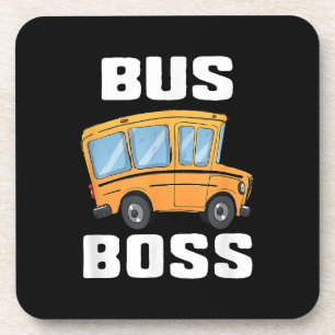 Funny Bus Boss School Bus Driver Coaster