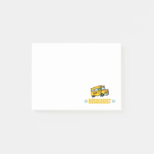 Funny Bus Post-it Notes (Front)