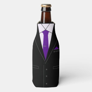 Funny Business Bottle Cooler Boss Gift Black Suit