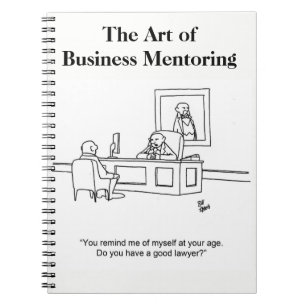Funny Business Humour Notebook Gift