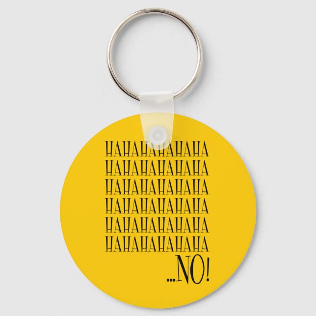 Funny Business Key Ring (Front)
