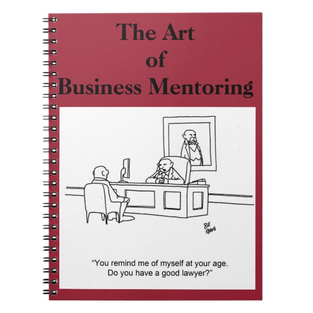 Funny Business Notebook Gift-Mentor (Front)