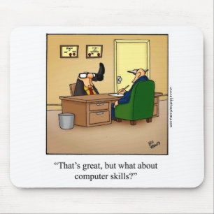 Funny Business Office Humour Mousepad "Spectickles