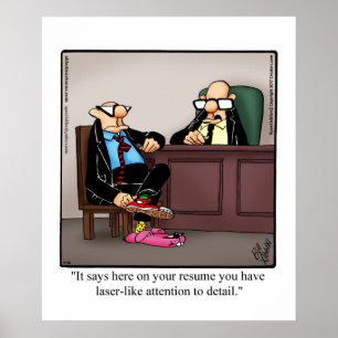 Funny Business Office Humour Poster