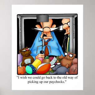 Funny Business Office Humour Poster
