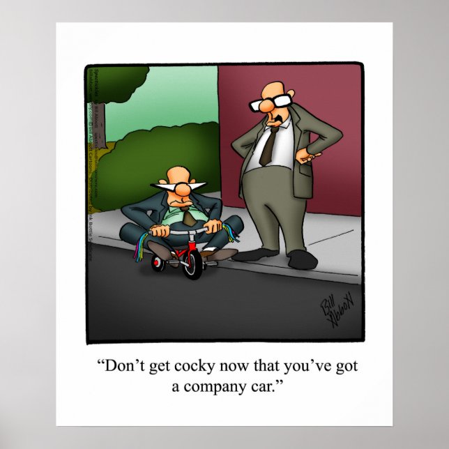 Funny Business Office Humour Poster (Front)