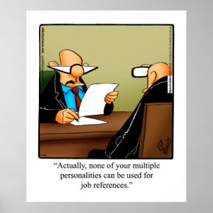 Funny Business Office Humour Poster