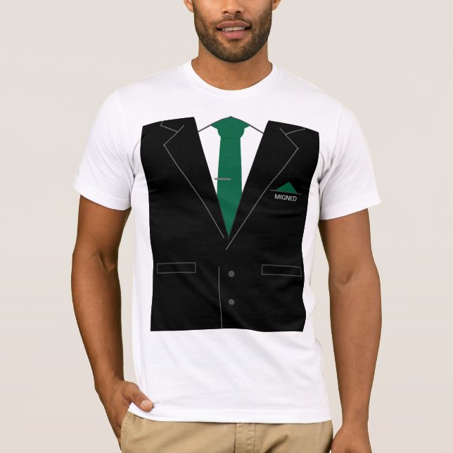 Funny Business T-Shirt with Custom Text Name (Front)
