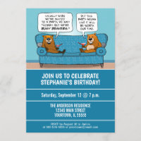 Funny Busy Beavers Birthday Party