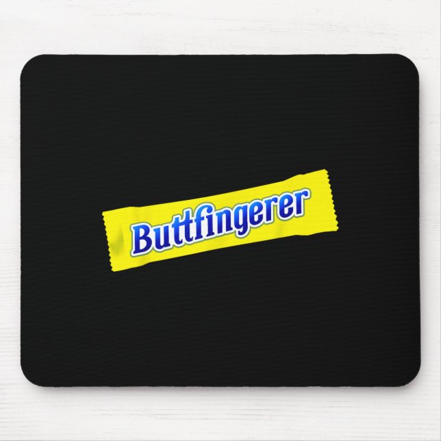 Funny Buttfingerer Inappropriate Offensive Adult D Mouse Mat (Front)