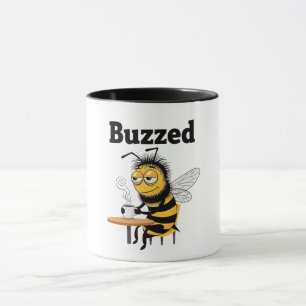 Funny Buzzed Bee Mug