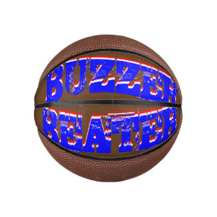 Funny Buzzer Beater USA Flag Colours Basketball