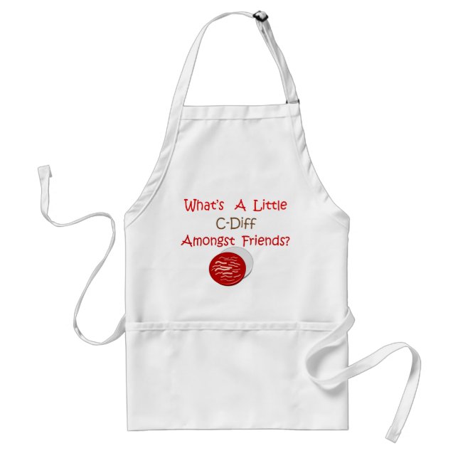 Funny C-Diff Nurse T-Shirts & Gifts Standard Apron (Front)