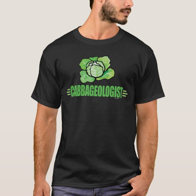 Funny Cabbage Lover T-Shirt (Front)