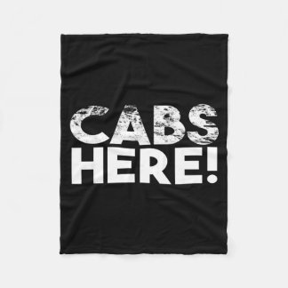 Funny Cabs Here - Funny Guido New Jersey Gtl Shore Fleece Blanket