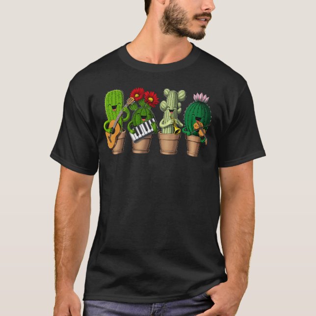 Funny Cactus T-Shirt (Front)