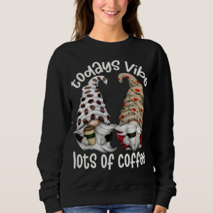 Funny Cafeteria Lots Of Coffee Gnomes Sweatshirt