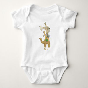 Funny camels baby bodysuit