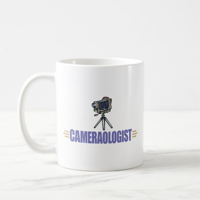 Funny Camera Coffee Mug (Left)
