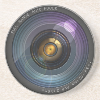 Funny Camera Lens Round Coaster