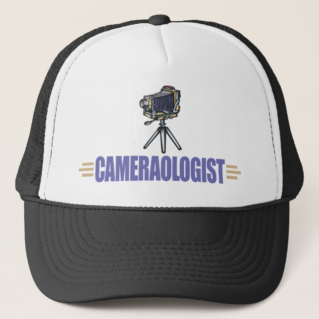 Funny Camera Trucker Hat (Front)